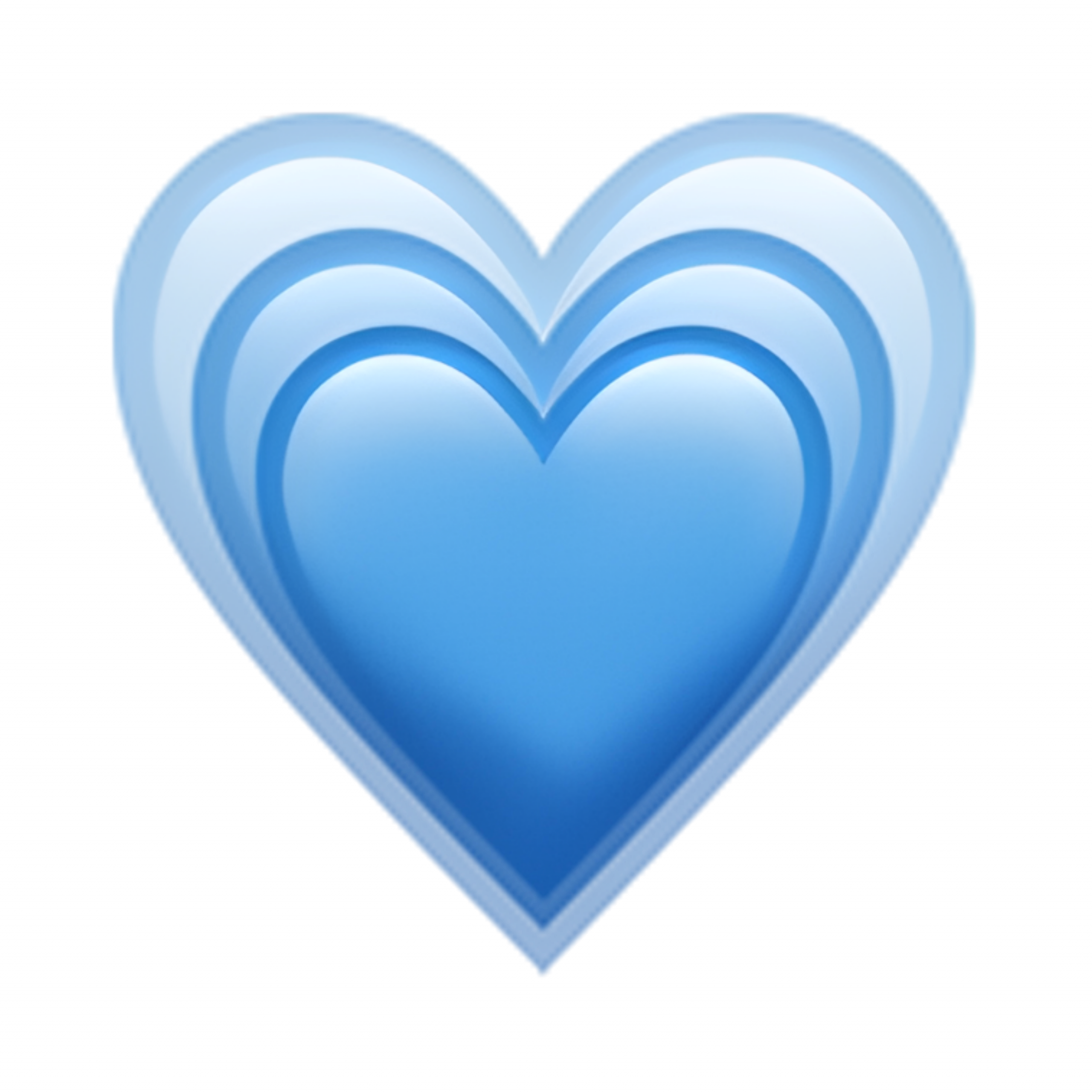 coeur bleu